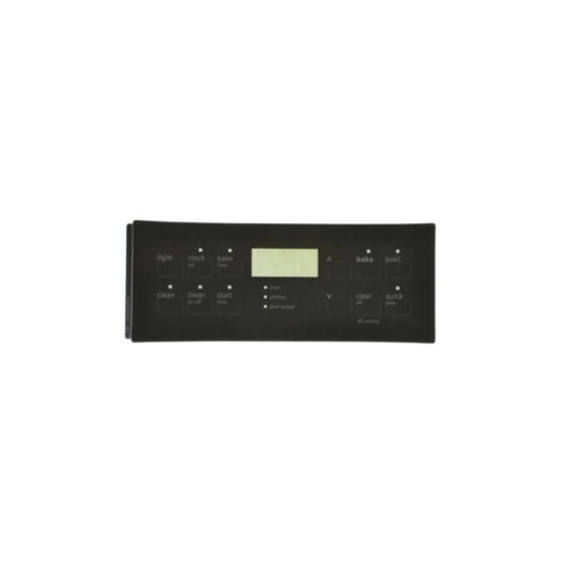 Frigidaire 316419353 Range Clock Overlay Black OEM Replaces 316419336