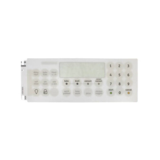Frigidaire 316419820 Range Clock Overlay White OEM