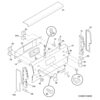 Frigidaire 318254598 Range Control Panel End Cap Set 2-Pieces OEM Replaces 1513697