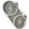 Whirlpool W10823695 Range Radiant Surface Bridge Element/Burner Replaces W10823695