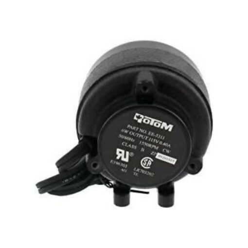 Rotom Condenser Fan Motor, Unit Bearing, 6W, 3.5" Dia, 1550RPM, 115V, GE Replacement - EE-5311, Replaces: 05311 3M270 3M334 3M630 777980000091