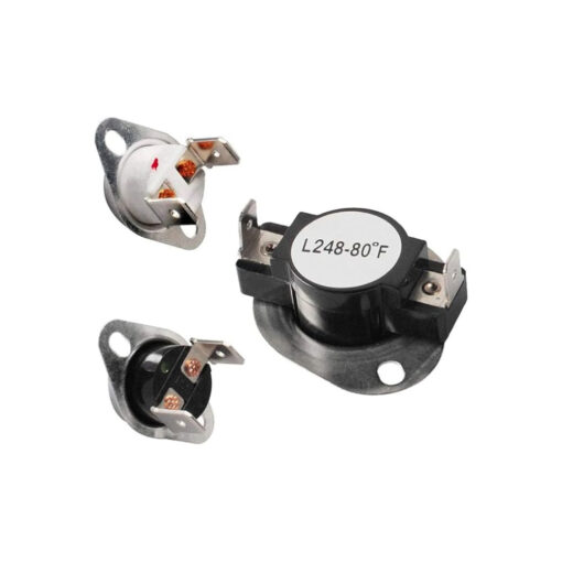 Whirlpool LA-1053 Dryer Thermal Fuse & High-Limit Thermostat Kit OEM Replaces 53-1133