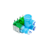 LG MJX41869202 Refrigerator Water Inlet Valve OEM Replaces 5221JB2010J