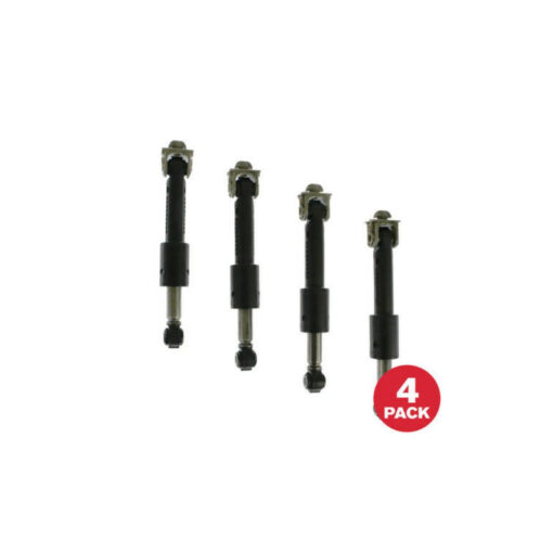 Whirlpool W10739670 Front Load Washer Shock Absorber Kit 4-Pack OEM Replaces 3447493