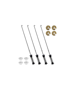 Whirlpool W10780048 Top Load Washer Suspension Rod Kit 4-Pack OEM Replaces AP5971398