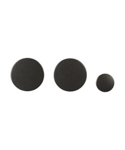 Whirlpool W10814915 Range Surface Burner Caps Black OEM Replaces 4283253