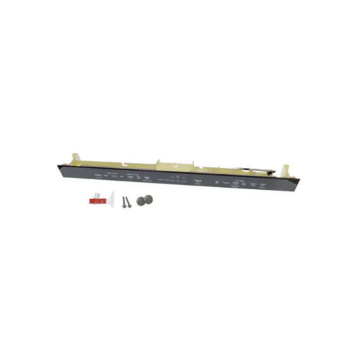 Whirlpool W10902370 Dishwasher Control Panel and Overlay Black OEM Replaces W10716255