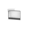 Whirlpool W11117421 Washer Glass Lid White OEM Replaces 4538900
