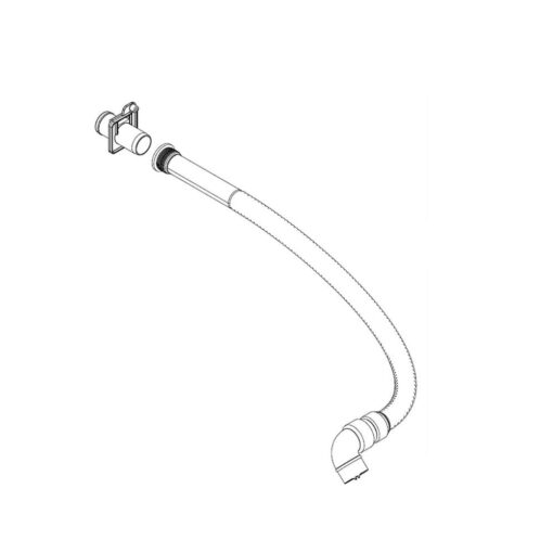 Whirlpool W11549455 Washer Drain House OEM Replaces W10921958