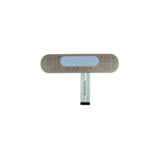 Whirlpool WP9756559ES Range Membrane Switch Stainless OEM Replaces 1066317