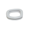 Whirlpool WPW10287601 Refrigerator Ice Door Seal White OEM Replaces 12999902