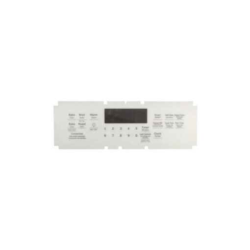 GE WS01F09123 Range Oven Control Overlay OEM Replace WS01F07835