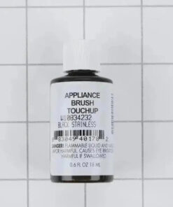 Whirlpool W10834232 Touch Up Paint Black stainless OEM Replaces 4383510