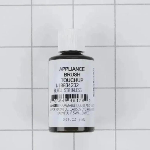 Whirlpool W10834232 Touch Up Paint Black stainless OEM Replaces 4383510